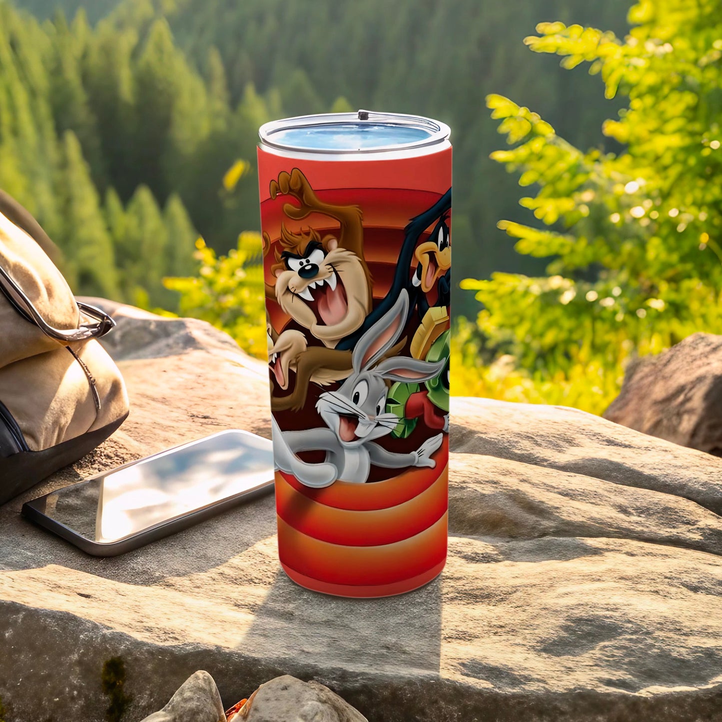Fun Looney Tunes Characters Tumbler for Everyday Use