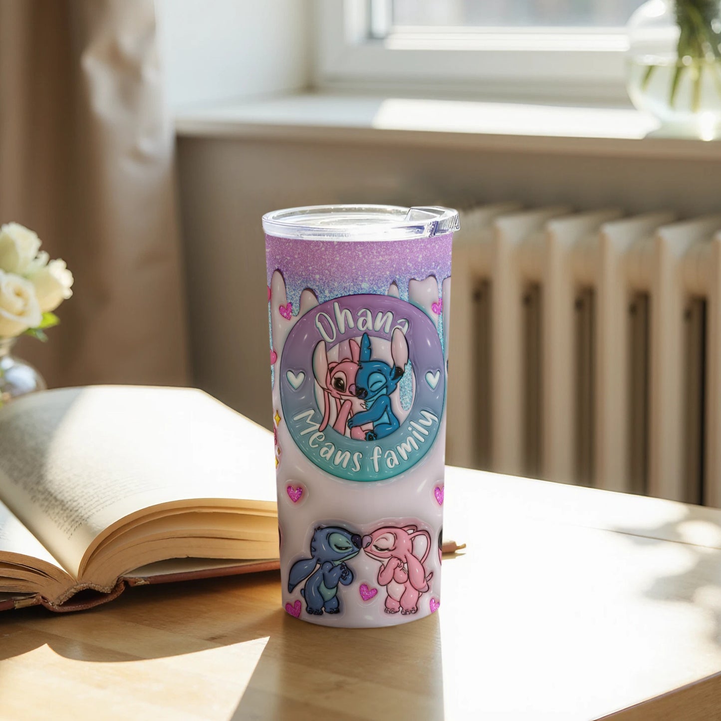 Dhani Means Family Cute Elephants Tumbler