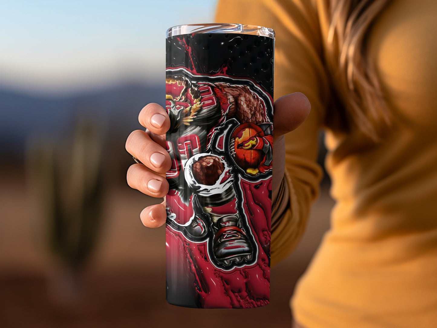 Atlanta Falcons Football Team Eagle Graphic Design Tumblers