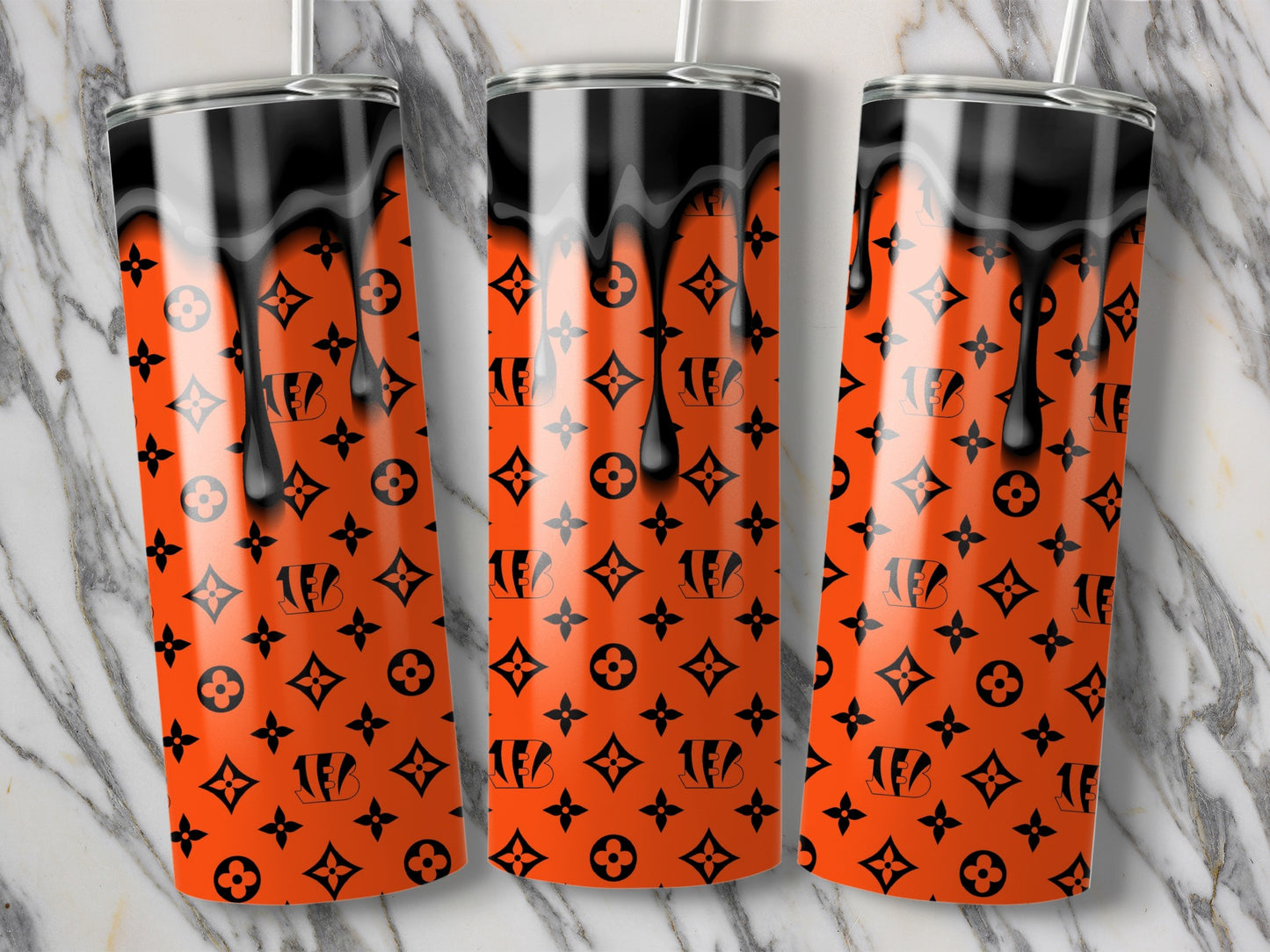 Bengals Tumblers LV Inspired