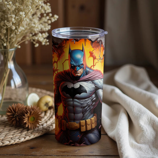 Batman Comic Art Tumbler Design Makes A Bold Statement