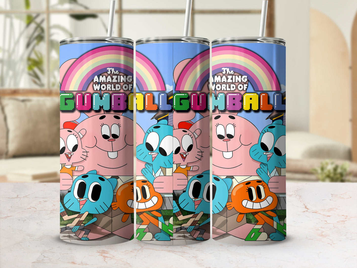 The Amazing World of Gumball Characters Tumbler