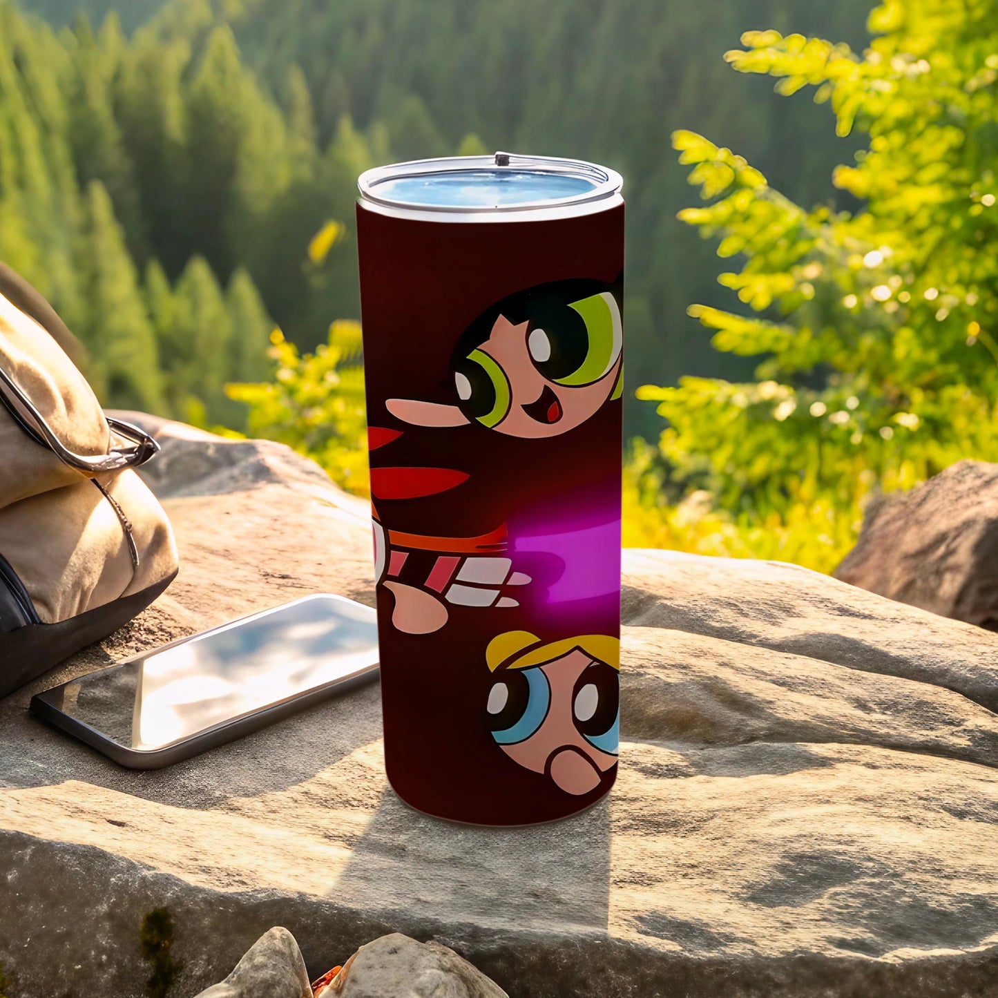 Colorful Cartoon Character Insulated Travel Tumbler