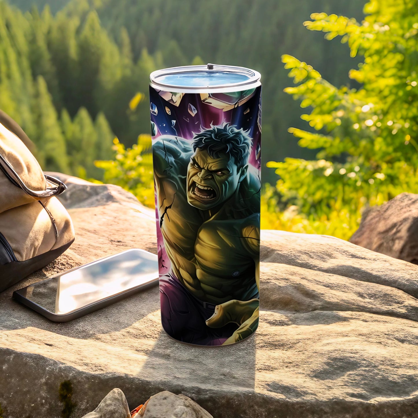 Hulk Design Insulated Travel Tumbler for Outdoor Adventures