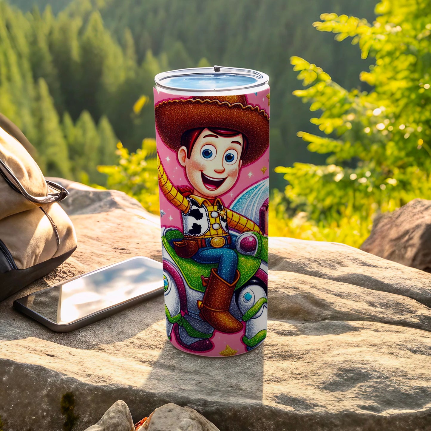 Colorful Woody Character Insulated Tumbler Cup