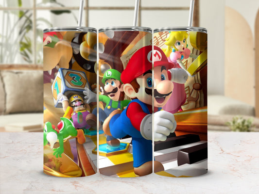 Classic Video Game Hero Tumbler for Gamers Drinkware