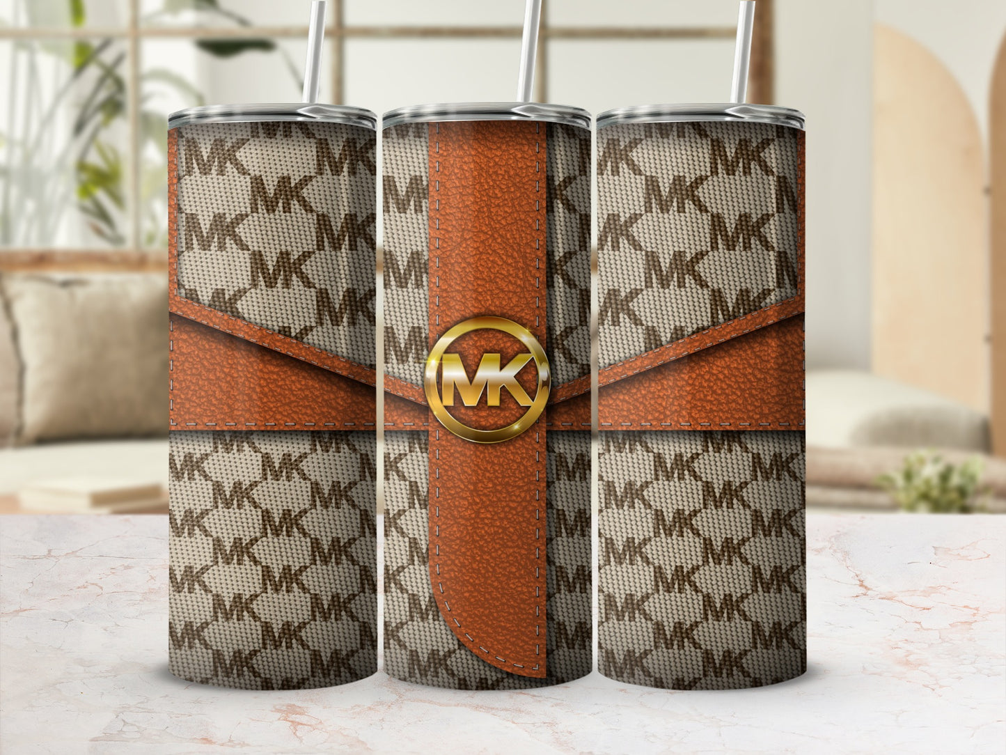 Stylish Insulated Tumbler with Logo Design Drinking Accessory