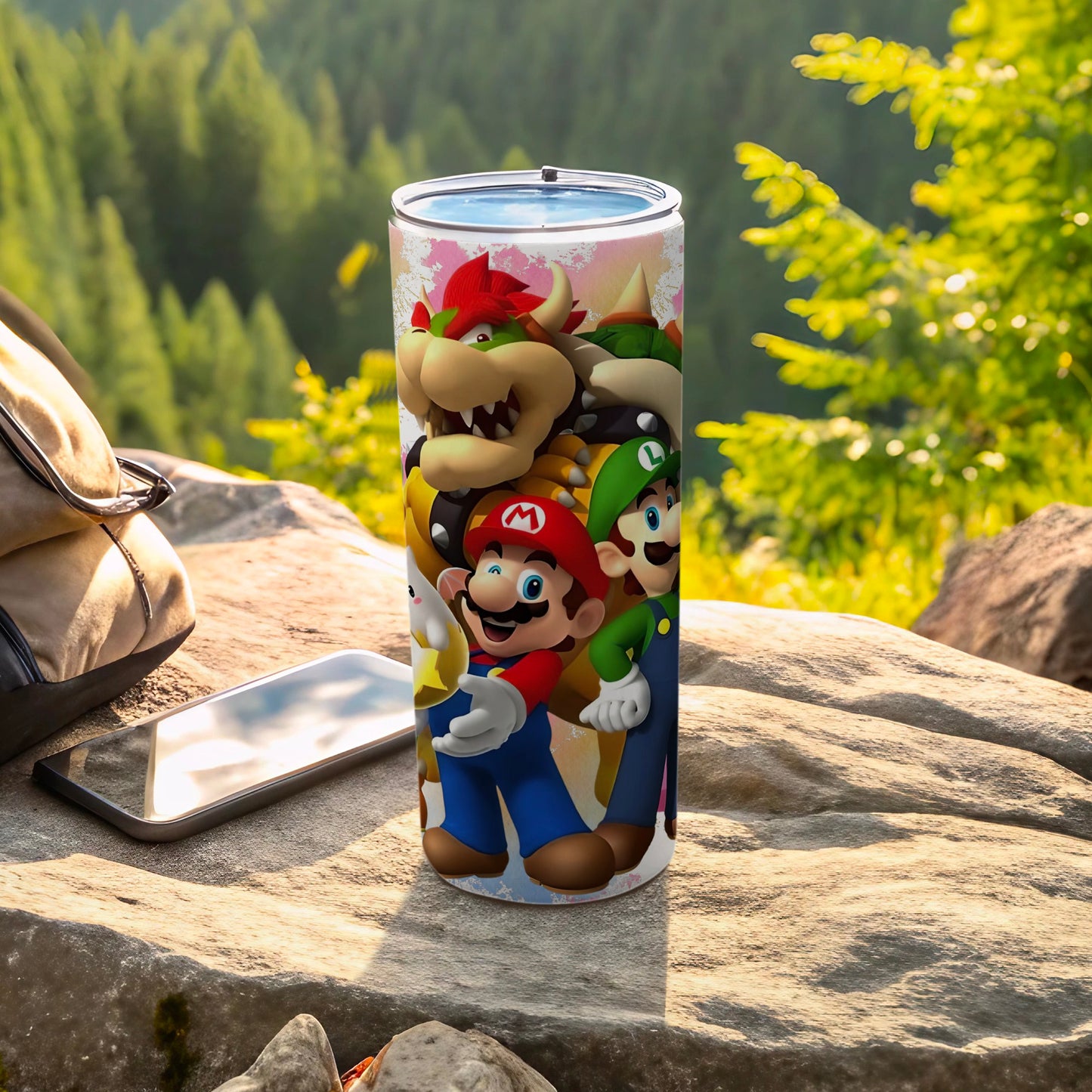 Mario and Bowser Adventure Tumbler Cup