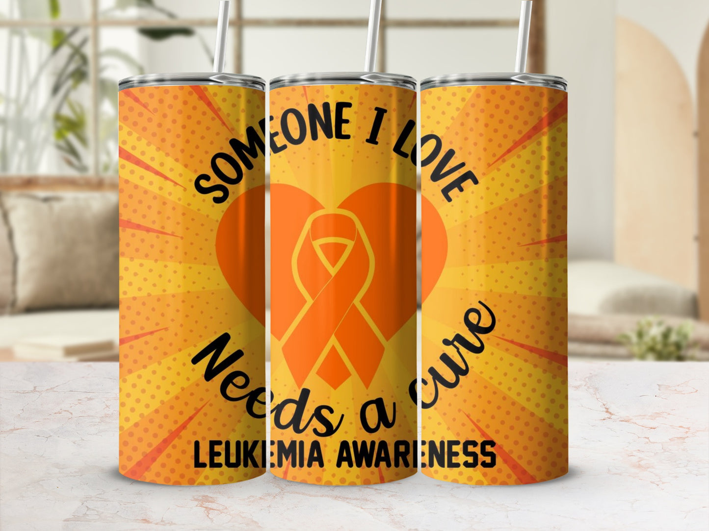 Someone I Love Needs a Cure Leukemia Awareness Product