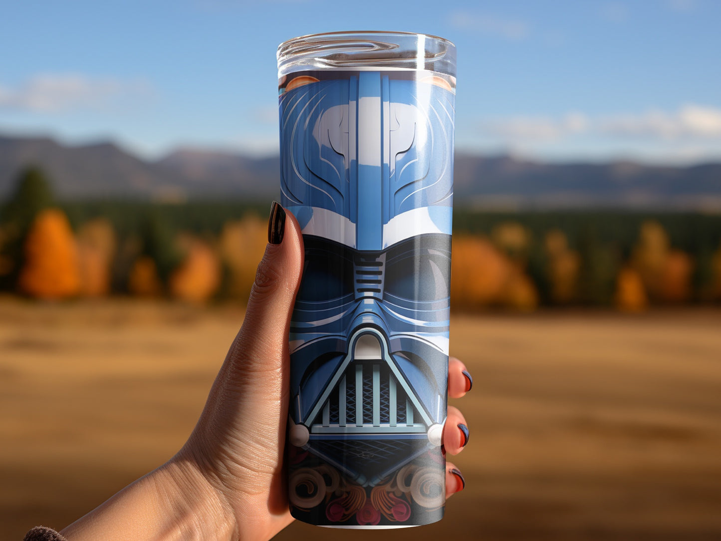Star Wars Darth Vader Inspired Tumbler Travel Mug