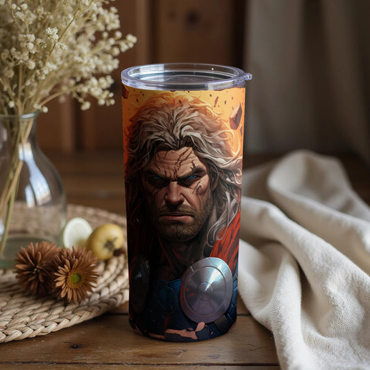 Norse Mythology Inspired Travel Tumbler