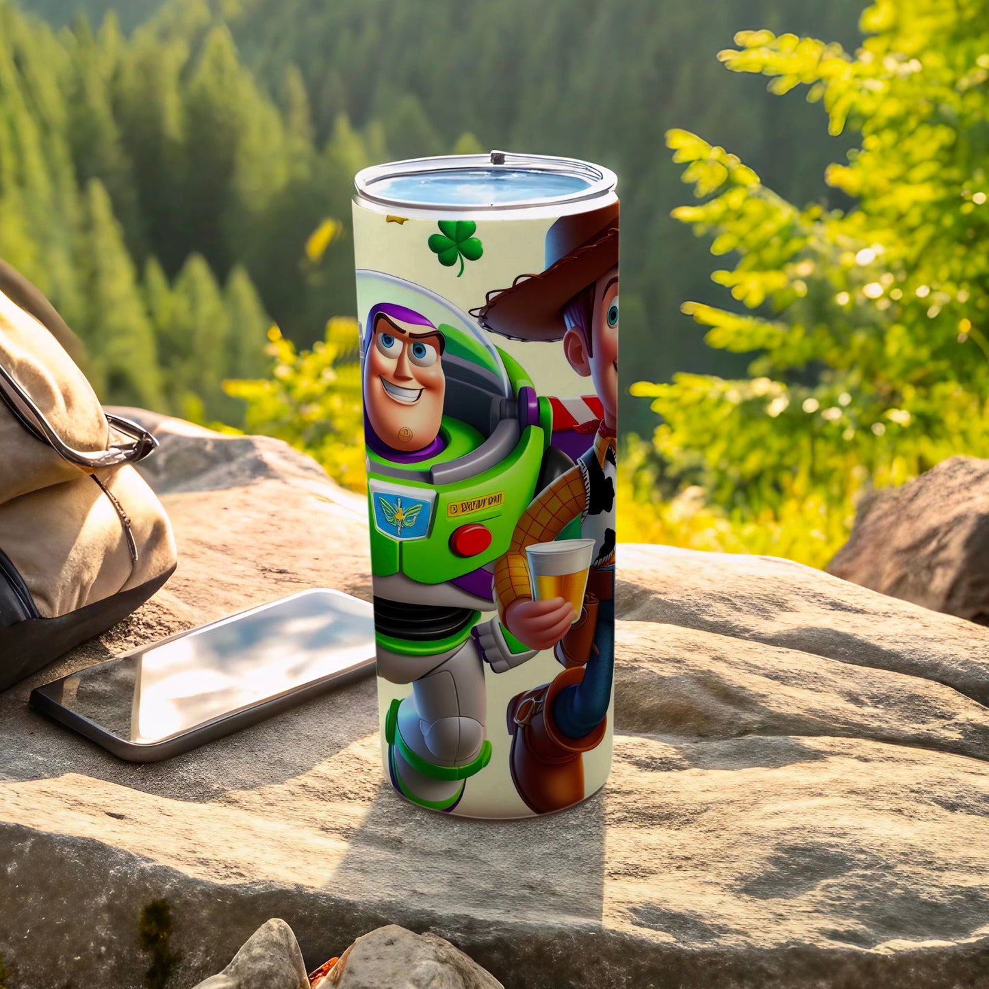 Buzz Lightyear and Woody Travel Tumbler for Kids