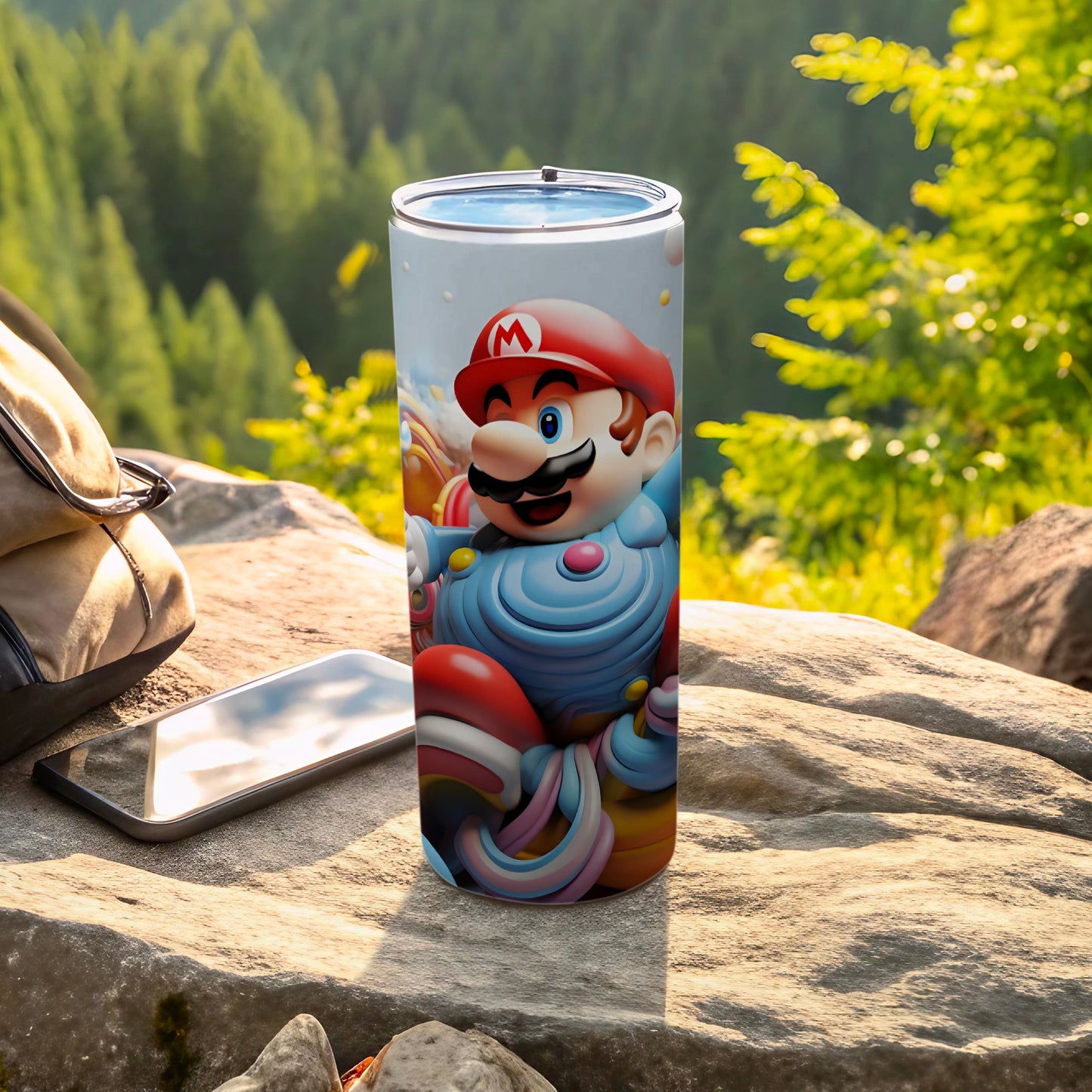 Colorful Mario Tumbler for Fans and Collectors