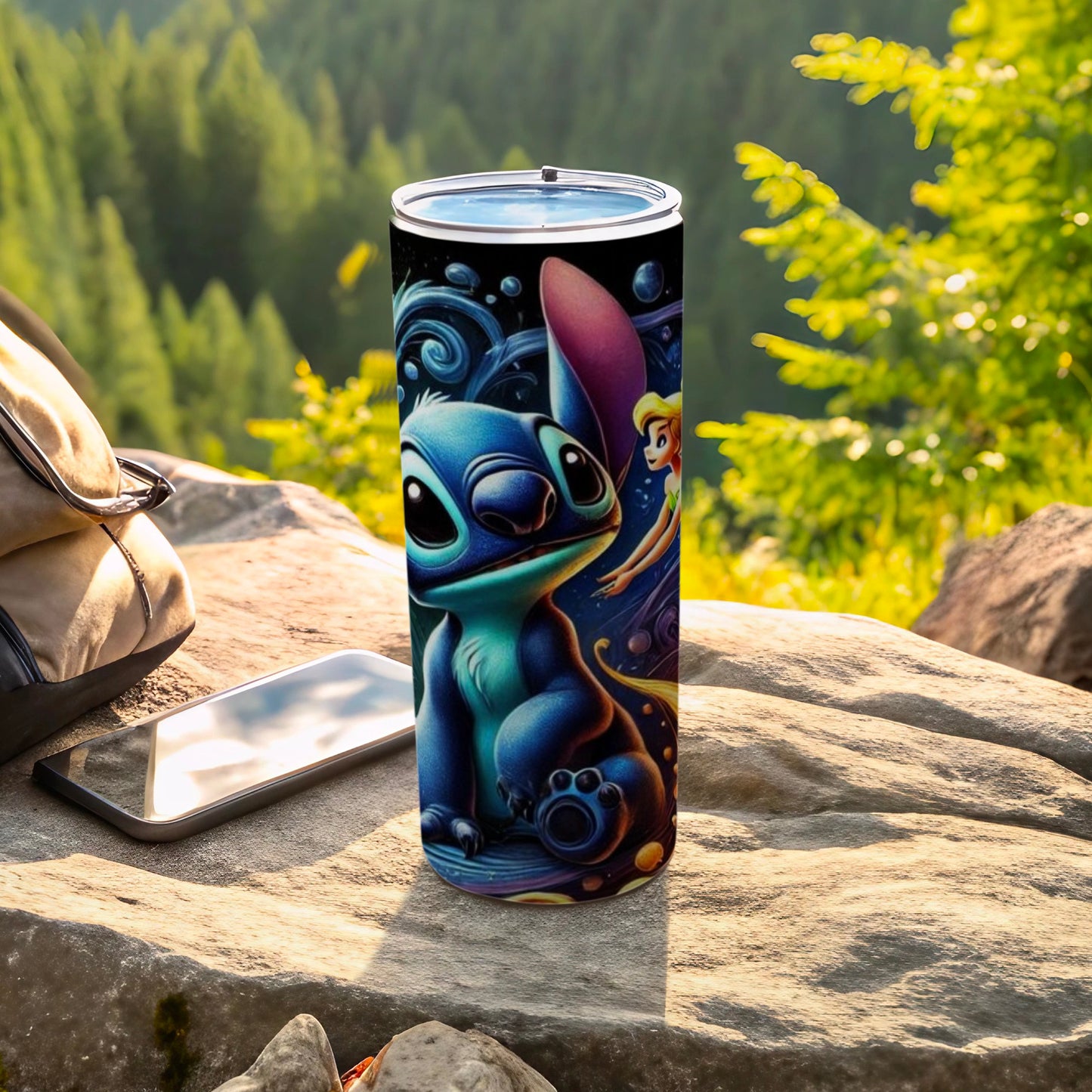 Captivating Stitch and Fairy Tumbler for Every Adventure