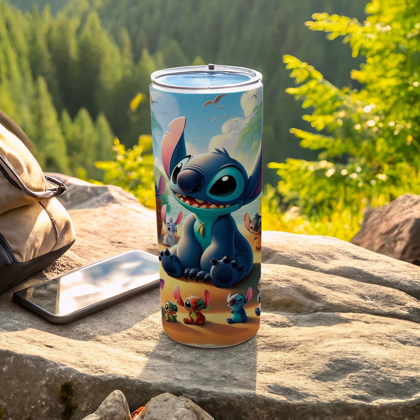Adorable Cartoon Character Insulated Travel Tumbler