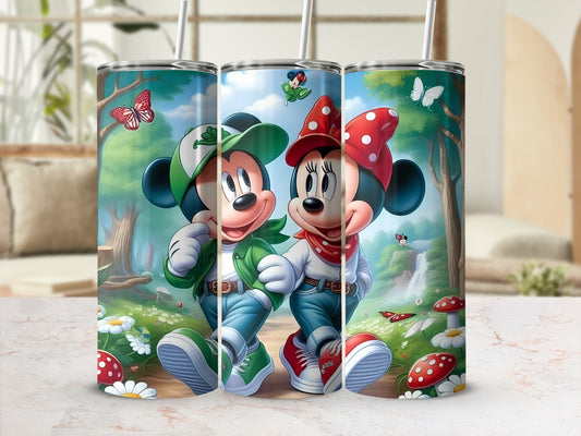 Mickey and Minnie Mouse Adventure Insulated Tumbler
