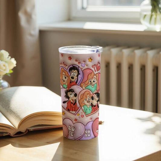 Cute Cartoon Characters Insulated Travel Tumbler Cup