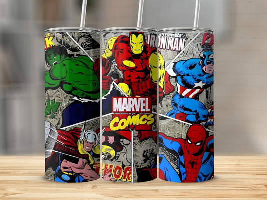Marvel Comics Character Tumbler Cup 20oz product