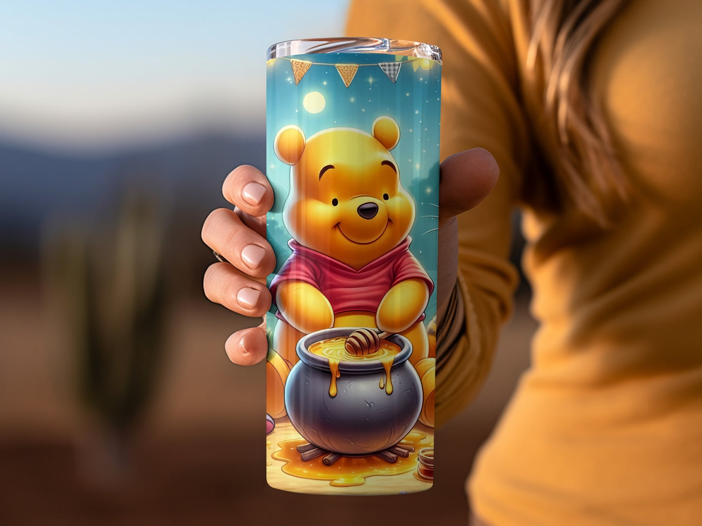 Winnie the Pooh plus Friends Having Honey Time Tumblers