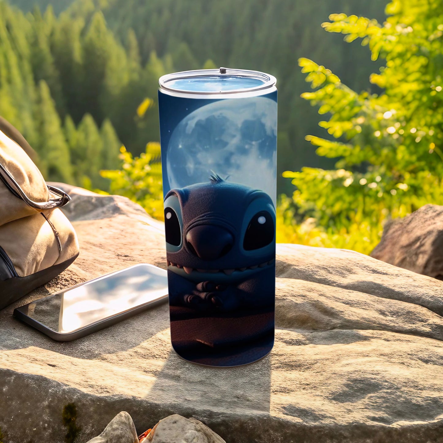 Cute Cartoon Character Travel Tumbler for Outdoor Adventures