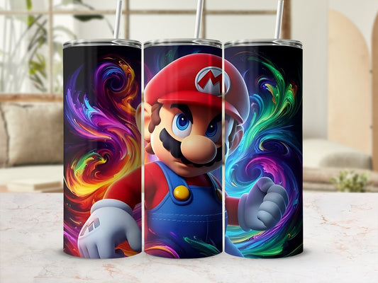 Colorful Cartoon Character Stainless Steel Tumbler