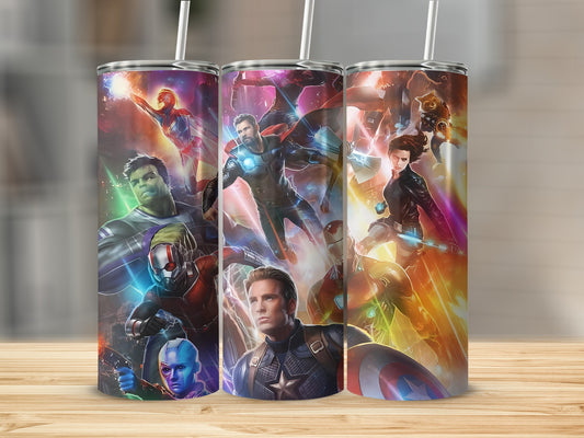 Colorful Avengers Characters Design Tumbler product type