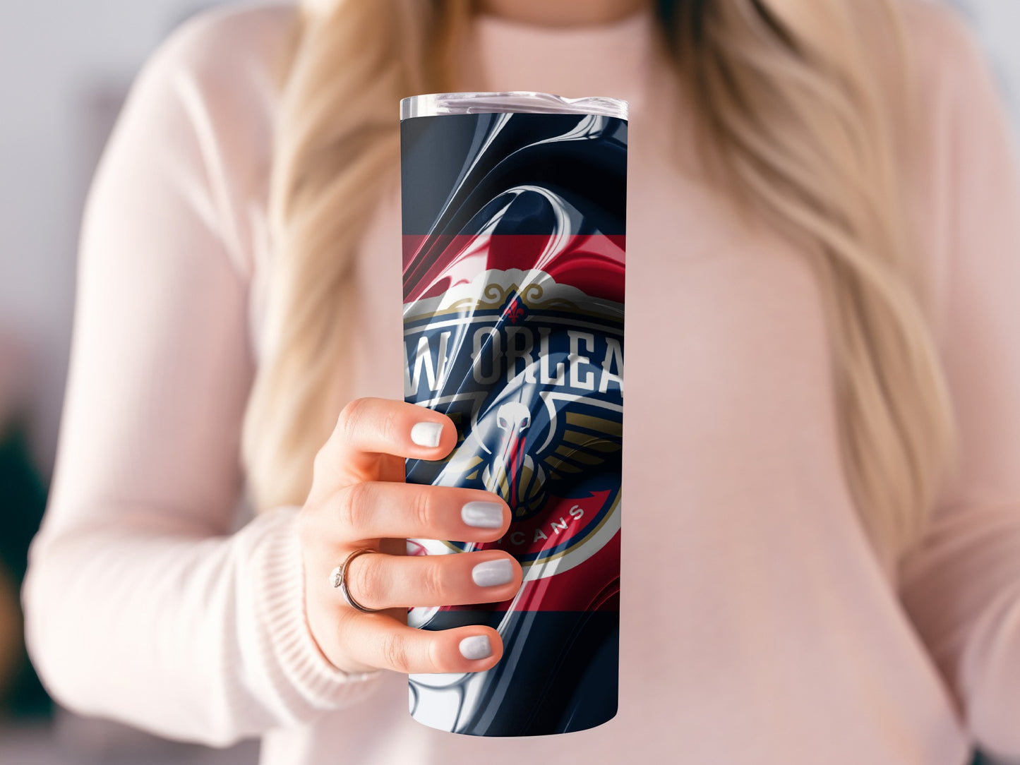 New Orleans Pelicans NBA Artistic Abstract Tumblers