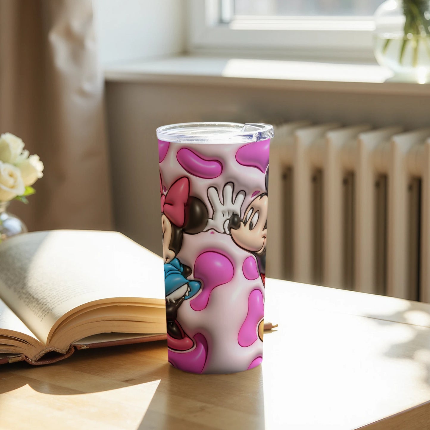 Colorful Character Design Insulated Drink Tumbler