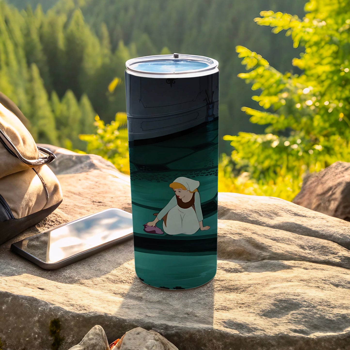 Fairy Tale Character Tumbler Perfect for Outdoor Use