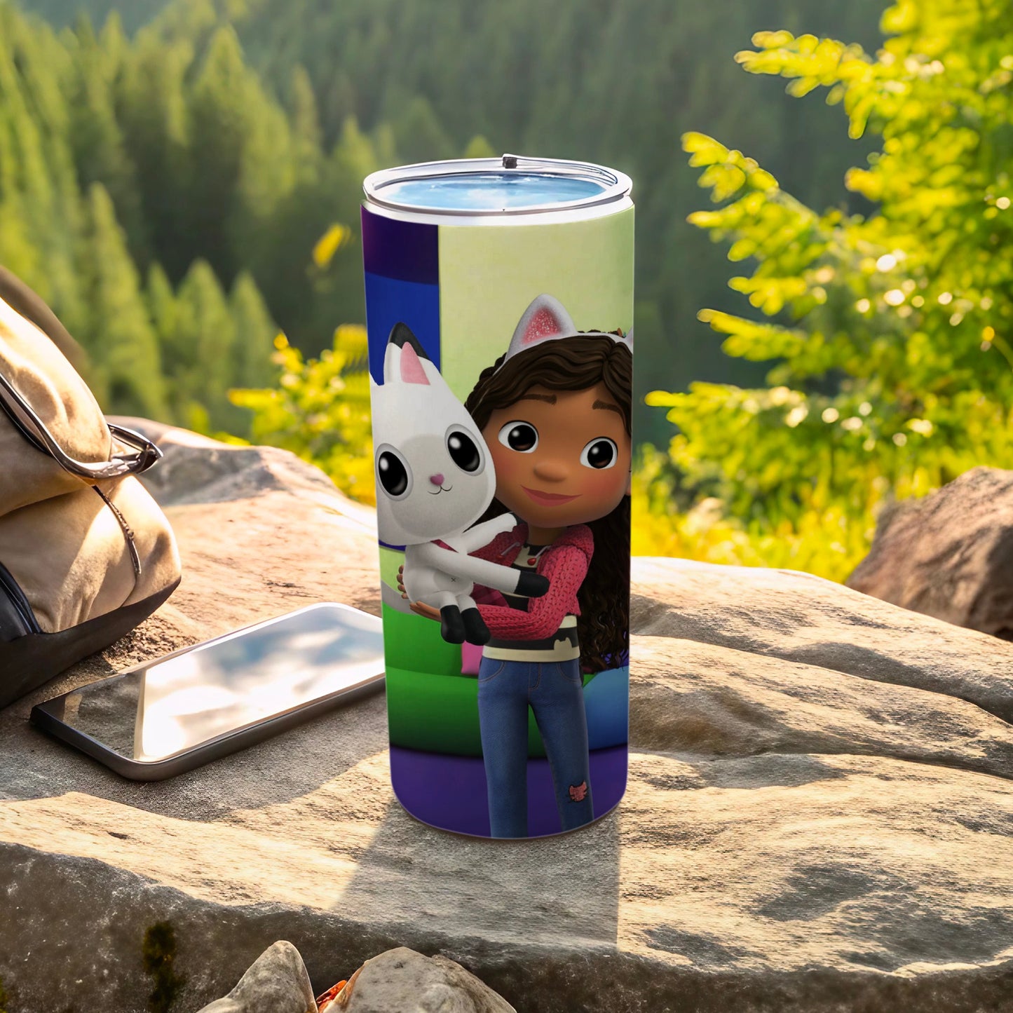 Cute Animation Character Design Tumbler for Kids