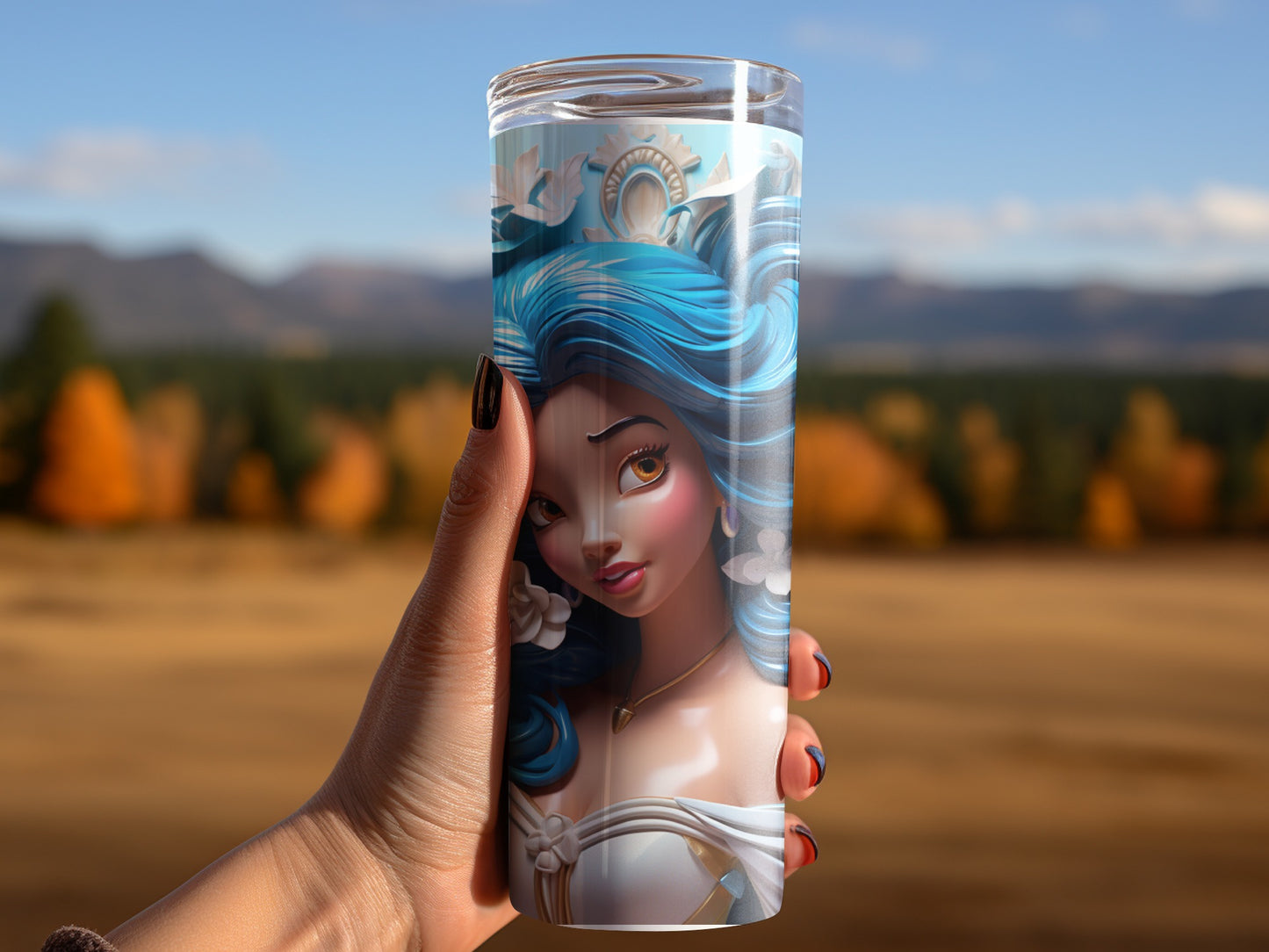 Stunning Character Art Insulated Tumbler for Hot and Cold
