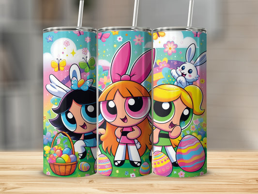 Powerpuff Girls Easter Bunny Eggs Colorful Fun product type