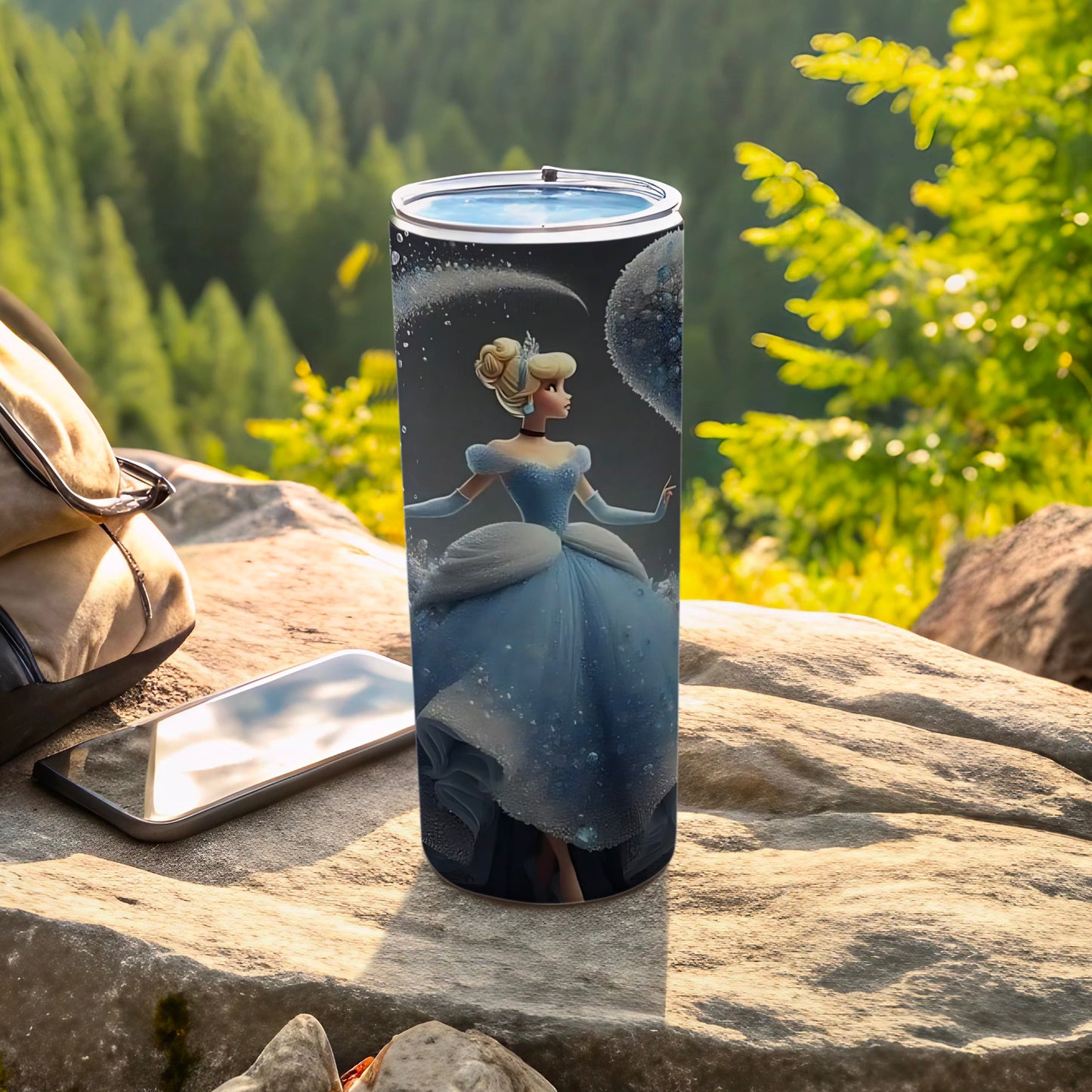 Elegant Princess Tumbler for Outdoor Adventures