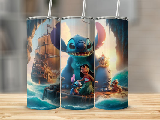 Lilo and Stitch Adventure Stainless Steel Tumbler