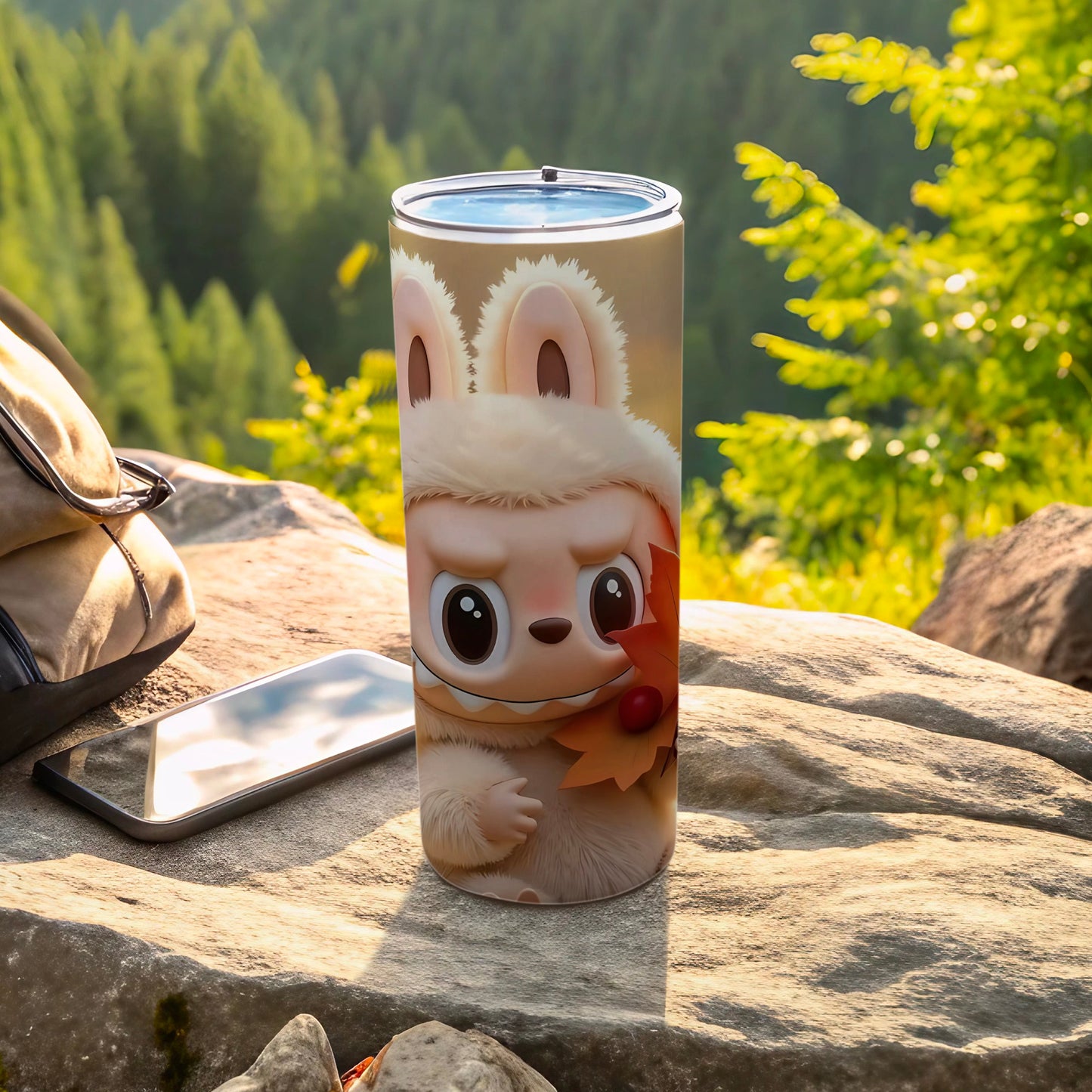 Cute Forest Cartoon Character Vacuum Insulated Tumbler
