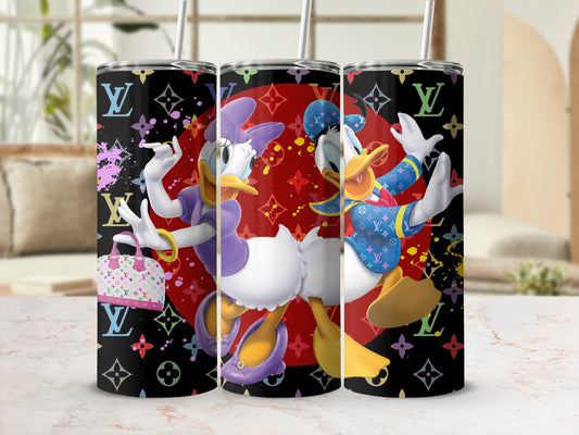 Unique Cartoon Character Design Insulated Tumbler Cup