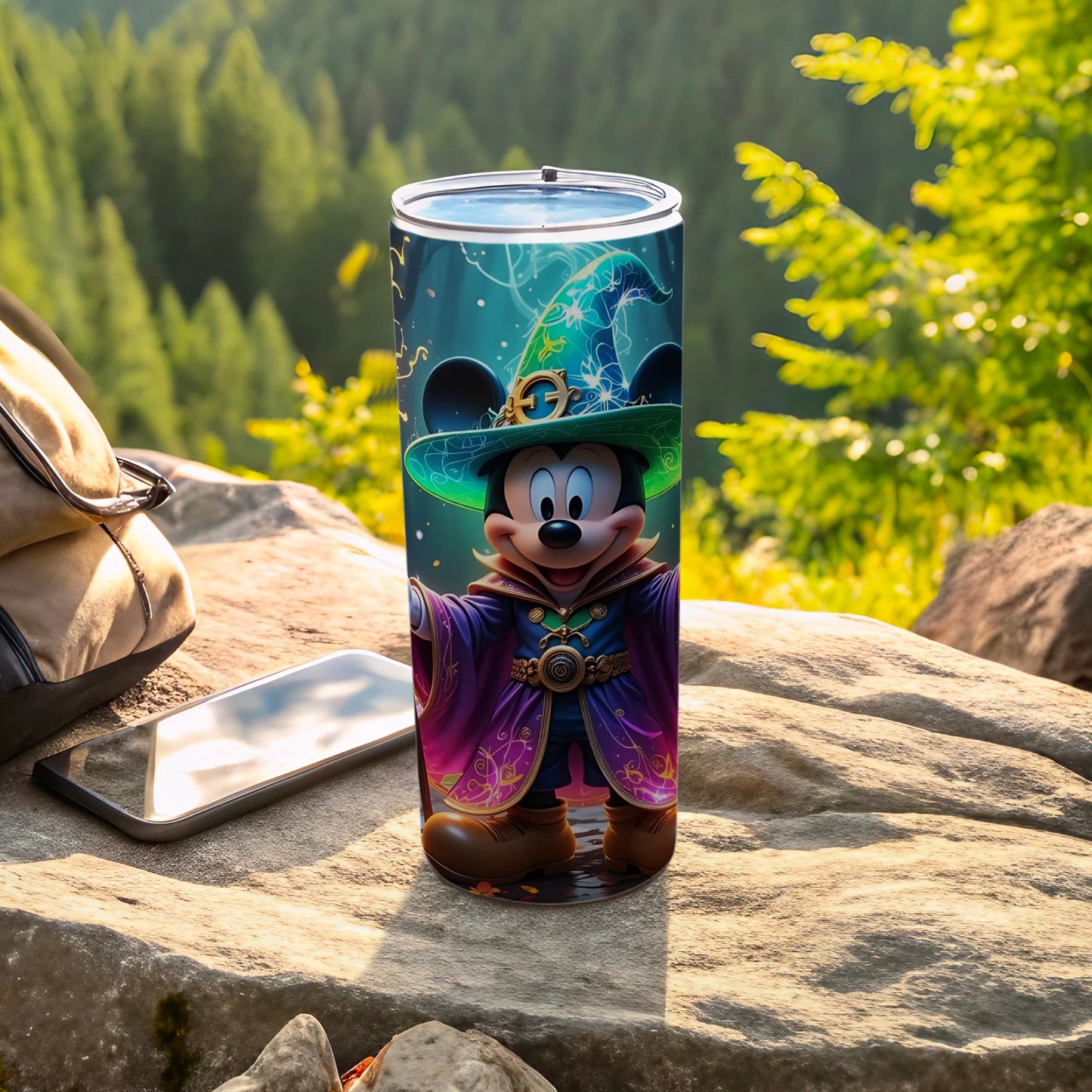 Wizard Mickey Mouse Travel Mug for Adventure Enthusiasts