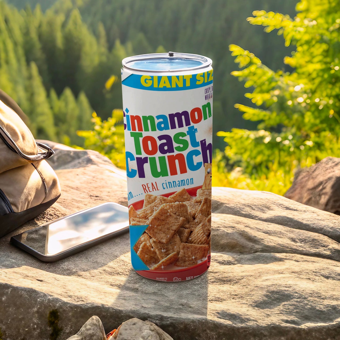 Cinnamon Toast Crunch GIANT SIZE REAL cinnamon tumbler