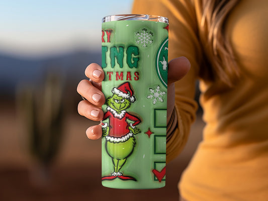 Merry Grinchmas The Grinch Christmas Tumbler Cup