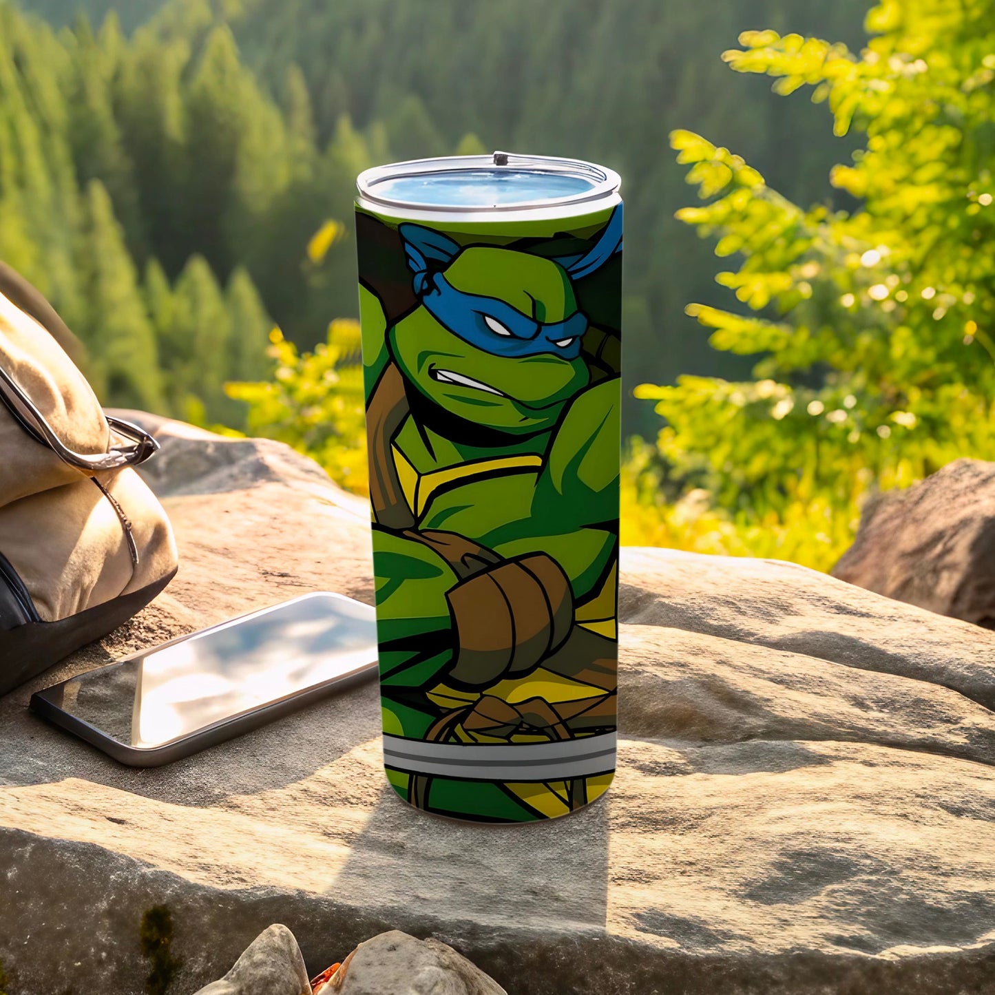 Stylish Leonardo Ninja Turtle Travel Tumbler Cup