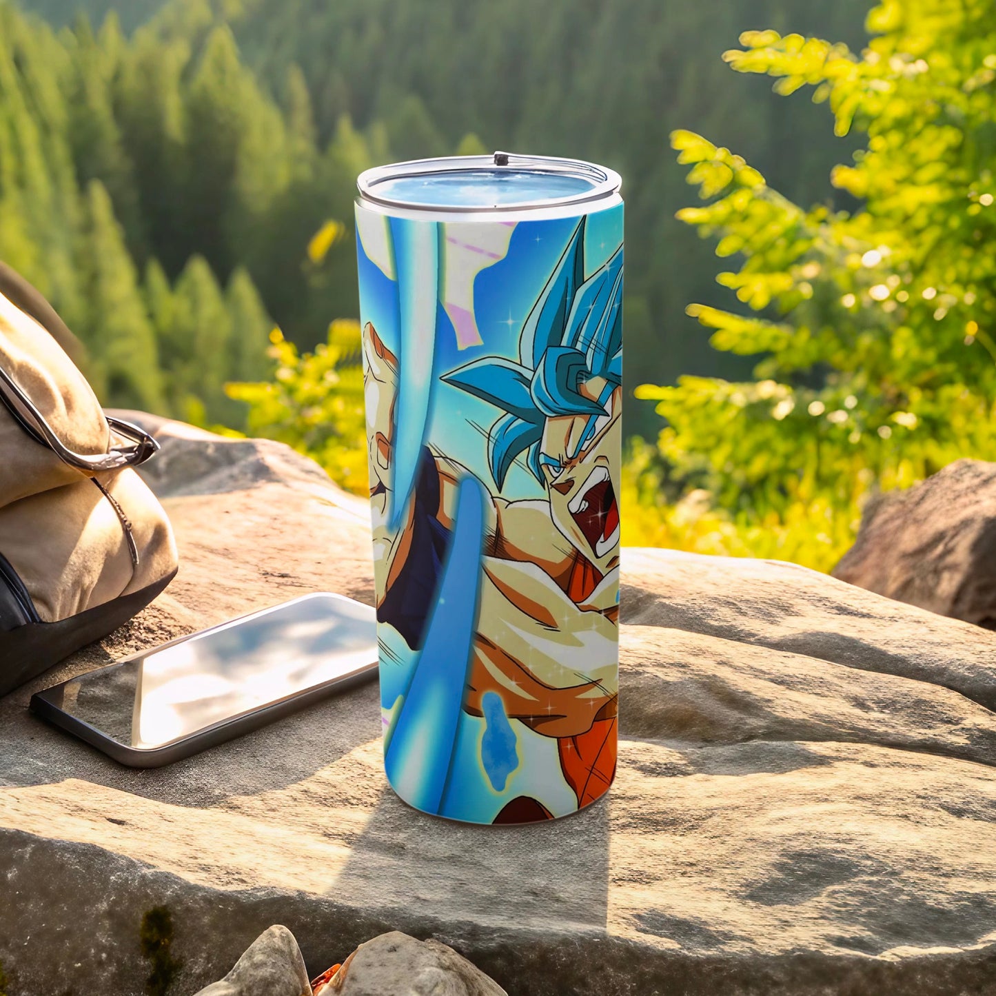 Dragon Ball Z Super Saiyan Travel Tumbler Cup