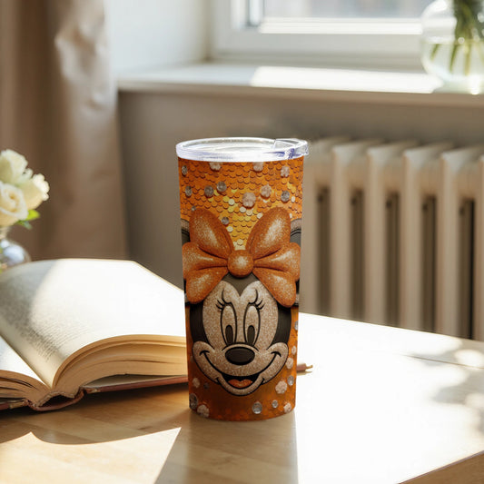 Sparkling Disney Minnie Mouse Tumbler for Beverages