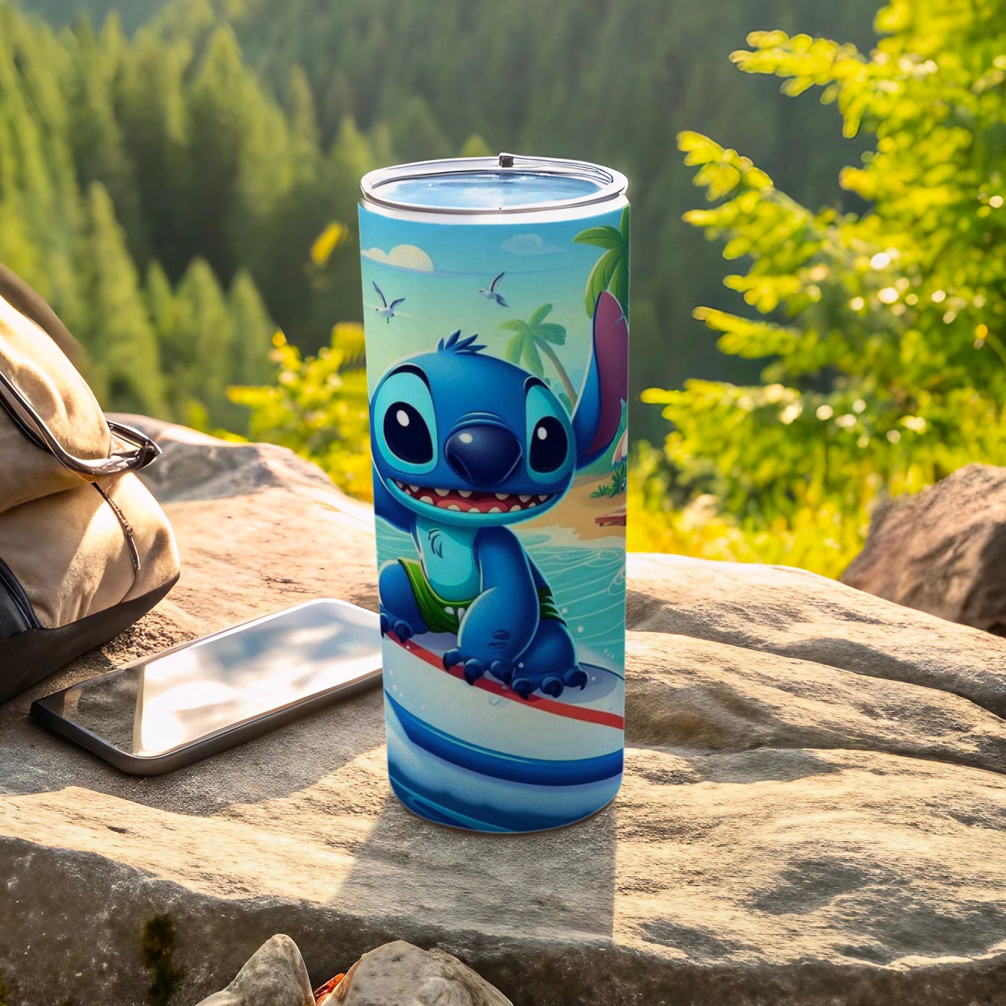 Adorable Cartoon Character Travel Mug for Kids