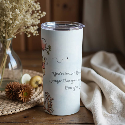 You Are Braver Than You Believe Tumbler Product