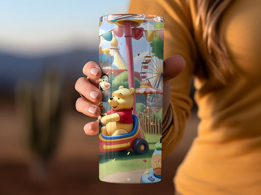 Winnie The Pooh Tigger Piglet Eeyore Amusement Park Tumblers