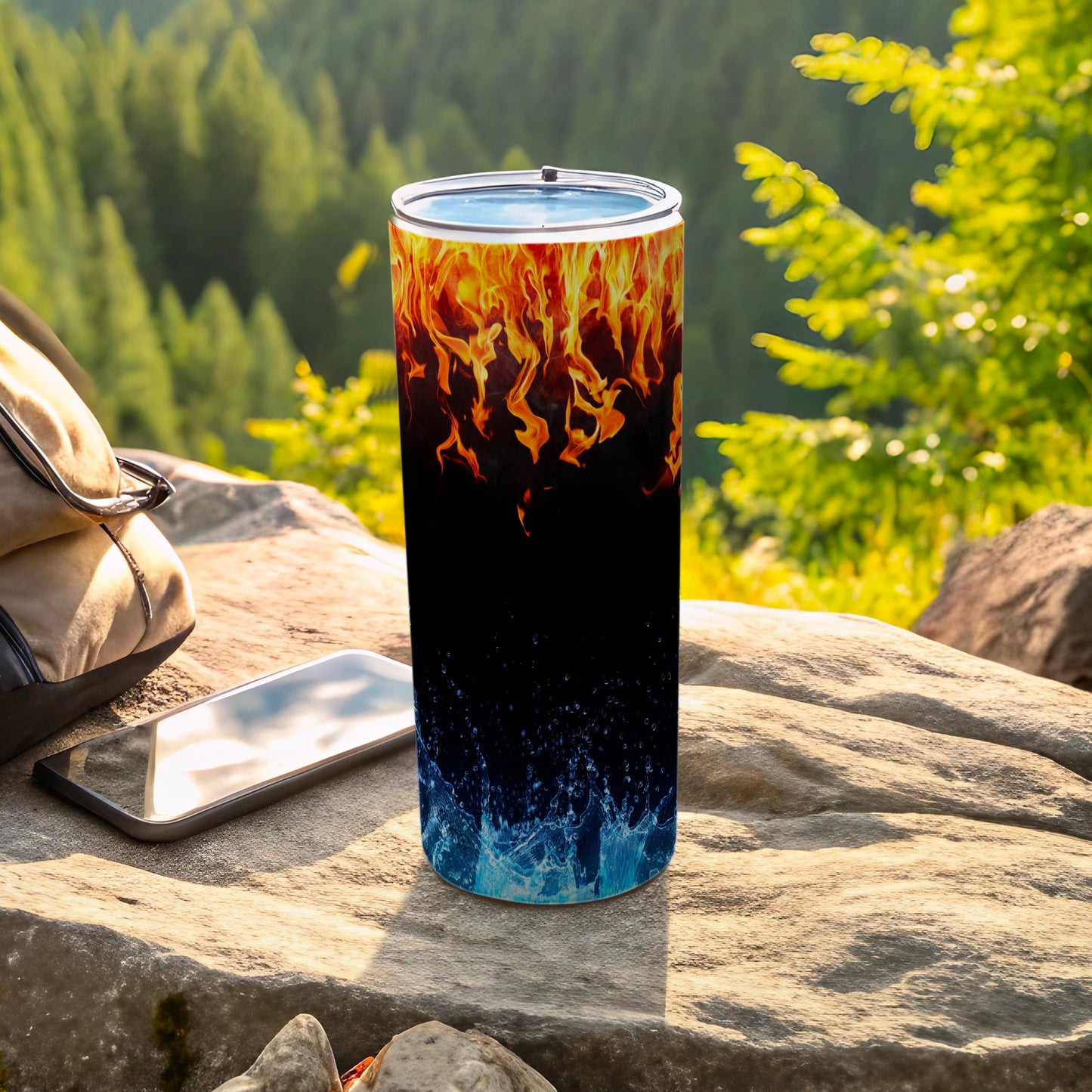 Fire Water Tumbler Design Dynamic Element Product Type