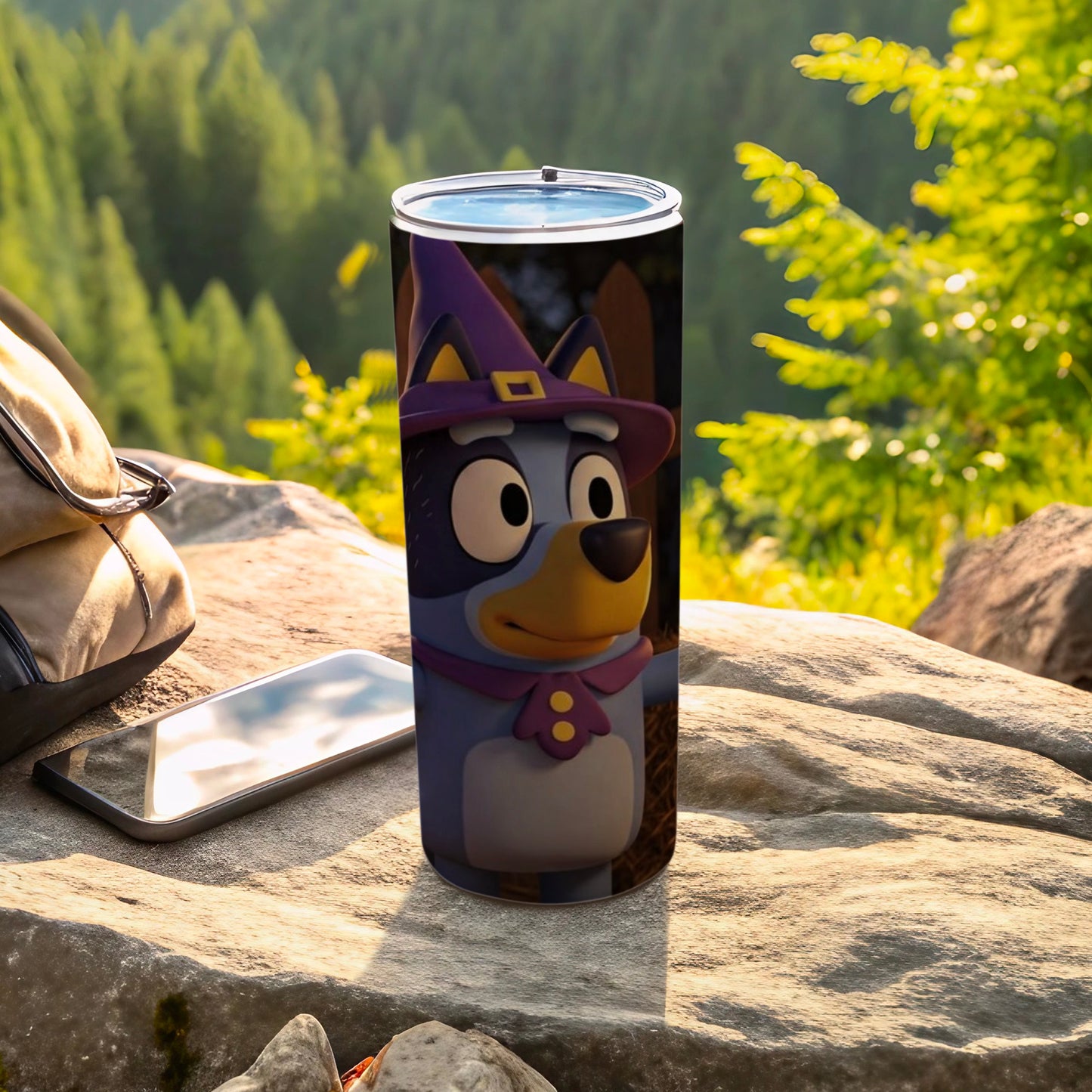Bluey Witch Costume Tumbler Outdoor Scenery product type