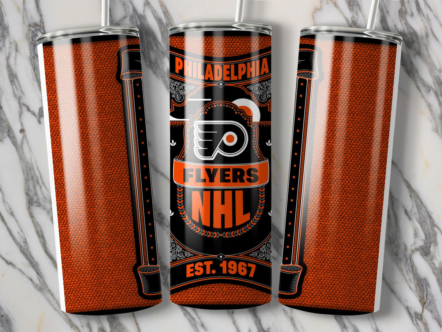 Philadelphia Flyers NHL Vintage Established 1967 Tumbler