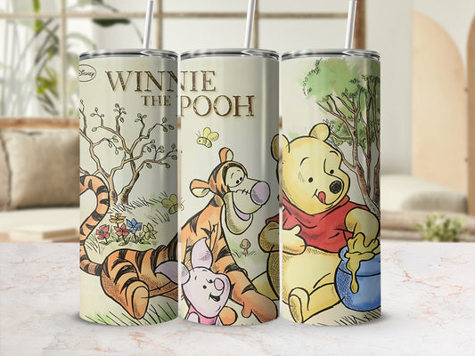 Winnie the Pooh Character Insulated Tumbler Set