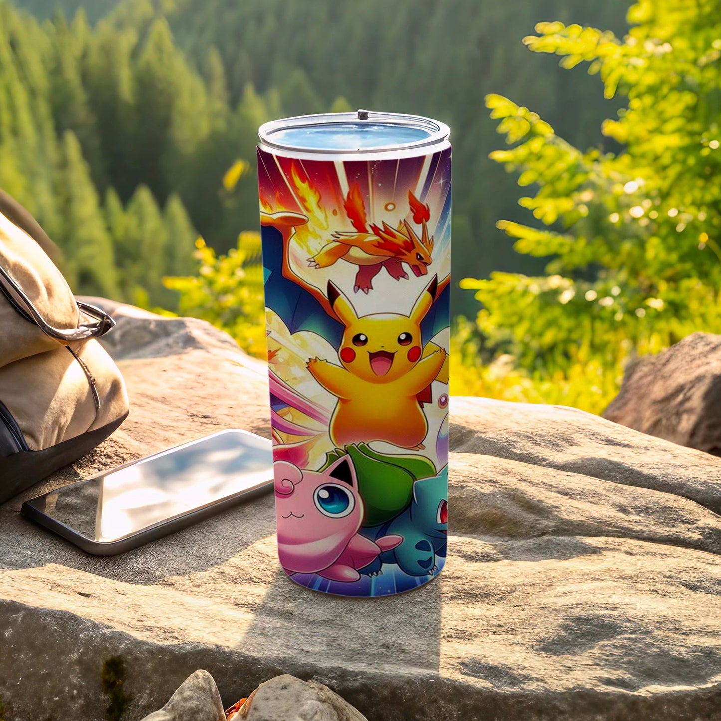 Pokémon Fan Art Tumbler for Drink Lovers